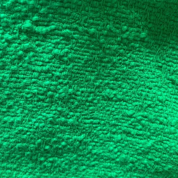 Zara Vibrant Green Tweed Midi Dress - Picture 9 of 10